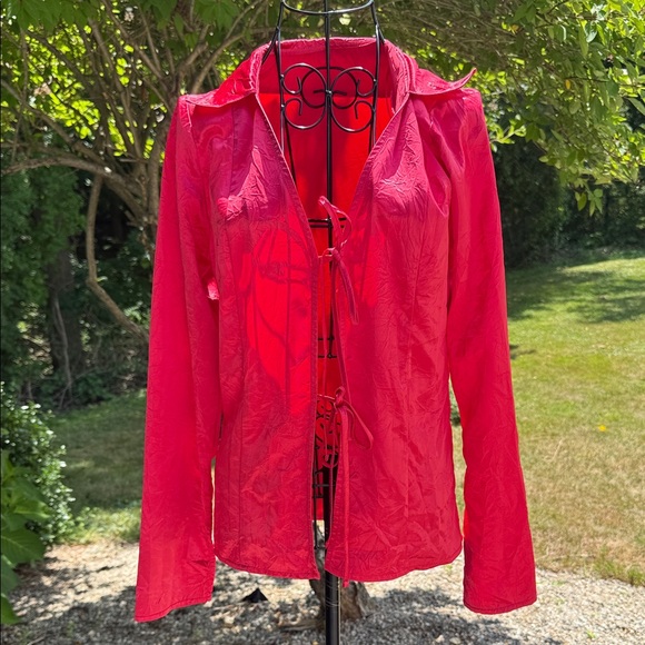 Free People Jackets & Blazers - Free people star eyes retro red top/blazer
